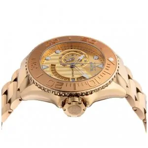 ectq44284_vni_1 jpg - Relógio Masculino Automático Invicta Grand Diver 52mm em Ouro 48244 -<p>Este incrível relógio Invicta da coleção Grand Diver oferece um movimento Automático preciso, com uma deslumbrante caixa em ouro. O mostrador exibe uma tonalidade dourada em plásti</p>