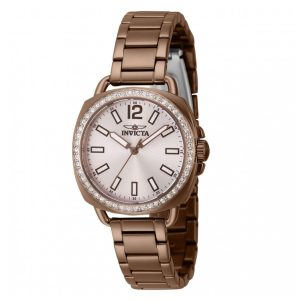 ectq44364_vni_0 jpg - Relógio Feminino Invicta Wildflower 32mm, Marrom 46344 -<p>Encante se com o elegante relógio feminino Invicta Wildflower, perfeito para mulheres que buscam sofisticação e estilo. Este relógio de 32mm apresenta mostrador prateado, caixa mar</p>