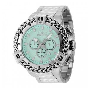 ectq45184_vni_0 jpg - Relógio Masculino Invicta Bolt Herc 54mm, Aço 48154 -<p>Este incrível relógio Invicta da coleção Bolt oferece um movimento Quartz preciso, com uma incrível caixa de aço. O mostrador exibe uma cor turquesa, feito de plástico e metal, pro</p>