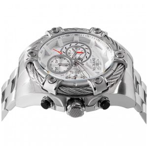 ectq46884_vni_1 jpg - Relógio Masculino Invicta Bolt 52mm em Aço 48864 -<p>Este impressionante relógio Invicta Bolt apresenta um preciso movimento de quartzo, além de uma caixa de aço. Seu mostrador prateado de latão é protegido por um cristal mineral alt</p>