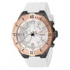 ectq49893_gz_vni_0 jpg - Relógio Masculino Invicta Aviator 50mm Branco ZG39894 -Este incrível relógio Invicta da coleção Aviator oferece um movimento Quartzo preciso, com uma incrível caixa preta. O mostrador exibe uma elegante tonalidade prateada em metal pro