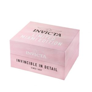 ectq51584_vni_1 jpg - Relógio Masculino Invicta Pro Diver Edição Miami 52mm, Aço 48515 -<p>Este deslumbrante relógio Invicta da coleção Pro Diver é alimentado por um preciso movimento de quartzo, com caixa em aço prateado, rosa e preto. Seu mostrador é decorado por um at</p>