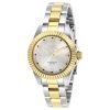 ectq52782_vni_0 jpg - Relógio Feminino Invicta Pro Diver 34mm, Aço, Dourado 28725 -Apresentamos o incrível relógio Invicta da coleção Pro Diver, equipado com movimento de Quartzo preciso e caixa em aço dourado incrível. O mostrador exibe um dial de metal prateado