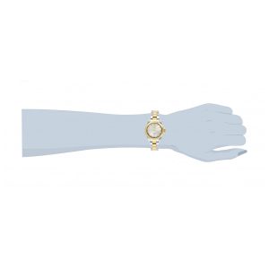 ectq52782_vni_1 jpg - Relógio Feminino Invicta Pro Diver 34mm, Aço, Dourado 28725 -<p>Apresentamos o incrível relógio Invicta da coleção Pro Diver, equipado com movimento de Quartzo preciso e caixa em aço dourado incrível. O mostrador exibe um dial de metal prateado</p>
