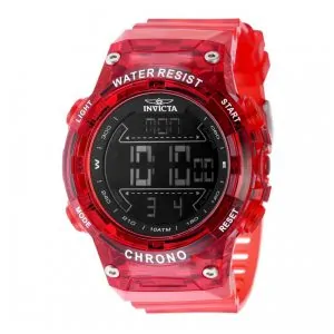 ectq54094_vni_0 jpg - Relógio Masculino Digital Invicta Racing 52mm Transparente Vermelho 49045 -<p>Adicione um toque de estilo esportivo ao seu visual com o Relógio Masculino Digital Invicta Racing. Com design moderno de 52mm, mostrador preto em material plástico, caixa vermelha</p>