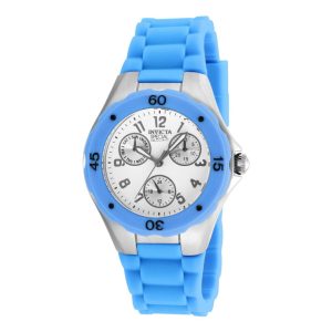 ectq59781_vni_0 jpg - Relógio Feminino Invicta Angel 38mm Azul 18795 -<p>Este impressionante relógio feminino Invicta Angel apresenta um movimento preciso de quartzo, com caixa em aço azul. Seu mostrador branco em metal é protegido por um cristal Flame&</p>