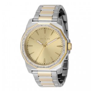 ectq60194_vni_0 jpg - Relógio Masculino Invicta Speedway 42mm Dourado com Pulseira de Aço Modelo 49106 -<p>Este incrível relógio da coleção Speedway da Invicta oferece um movimento de quartzo preciso, com uma incrível caixa de aço dourado. O mostrador exibe uma elegante cor dourada em l</p>