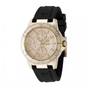 ectq610527_mt_vni_0 jpg - Technomarine Sea Grace Women S relógio 36mm. Black TM 725016 -<p>Este impressionante relógio Technomarine Grace apresenta um movimento preciso, bem como uma caixa de ouro Seu mostrador de ouro e metal é fechado por um cristal mineral altamente p</p>