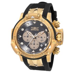 ectq63484_vni_0 jpg - Relógio Masculino Invicta Subaqua 57,24mm Preto e Dourado 48436 -<p>Este relógio Invicta da coleção Subaqua é uma verdadeira joia, impulsionado por um preciso movimento de quartzo, possui uma caixa preta e dourada. Seu mostrador é decorado por uma&</p>