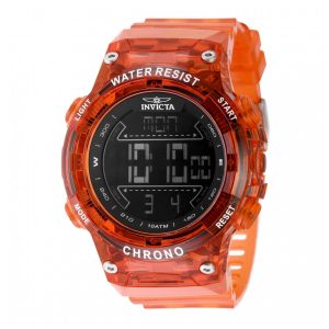 ectq64094_vni_0 jpg - Relógio Masculino Digital Invicta Racing 52mm Transparente Laranja 49046 -<p>Aumente seu estilo e pontualidade com o Relógio Masculino Digital Invicta Racing. Com design moderno e arrojado, esse relógio possui mostrador preto, caixa e pulseira de plástico,&</p>