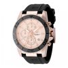 ectq700527_mt_vni_0 jpg - Relógio Masculino TechnoMarine Sea Grace 45mm Preto TM725007 -Este belo relógio TechnoMarine Sea Grace possui um movimento preciso de quartzo, além de uma caixa em ouro rosa. Seu mostrador exibe um acabamento em ouro rosa, protegido por um cr