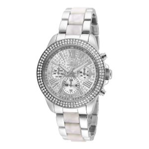 ectq70502_vni_0 jpg - Relógio Feminino Invicta Angel 38mm, Aço, Pérola 20507 -<p>Este incrível relógio Invicta da coleção Angel oferece um movimento de quartzo preciso, com uma incrível caixa de aço. O mostrador exibe uma esfera de metal prateada protegida pelo</p>