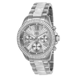 ectq70502_vni_2 jpg - Relógio Feminino Invicta Angel 38mm, Aço, Pérola 20507 -<p width=