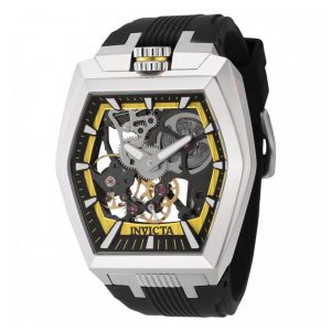 ectq71044_gz_vni_0 jpg - Relógio Masculino Mecânico Invicta Akula com Mostrador Esqueleto 48mm, Preto ZG44017 -<p>Este impressionante relógio Invicta Akula apresenta um preciso movimento mecânico, caixa de aço e mostrador amarelo, preto e de metal, protegido por um cristal Flame Fusion altamen</p>