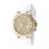 ectq710527_mt_vni_0 jpg - Relógio Feminino TechnoMarine Sea Grace 36mm Branco TM725017 -Este relógio TechnoMarine chamativo da coleção Grace é alimentado por um preciso movimento de Quartzo, com uma caixa dourada. Seu mostrador é decorado por um aro dourado de metal e