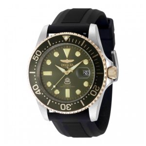 ectq71284_vni_2 jpg - Relógio Masculino Invicta Pro Diver 42mm Preto em Aço com Pulseira Intercambiável 48217 -<p>Este belo relógio Invicta Pro Diver contém um movimento preciso de quartzo, além de uma caixa em aço e dourado. Seu mostrador exibe uma tonalidade verde militar em metal protegido&</p>