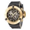 ectq72373_gz_vni_0 jpg - Relógio Masculino Invicta Subaqua Skull 50mm, Dourado, Preto ZG37327 -Este impressionante relógio Invicta Subaqua apresenta um movimento preciso de quartzo, além de uma caixa dourada e preta. Seu mostrador de metal é protegido por um cristal mineral&