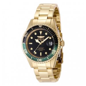 ectq72784_vni_0 jpg - Relógio Masculino Invicta Pro Diver 37.5mm, Dourado 48727 -<p>Descubra o estilo e sofisticação do Relógio Masculino Invicta Pro Diver. Com design elegante em dourado, este relógio possui mostrador preto, caixa de 37.5mm em aço, aro unidirecio</p>
