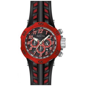 ectq73284_vni_0 jpg - Relógio Masculino Invicta Venom 52mm Vermelho e Preto 48237 -<p>Este incrível relógio Invicta da coleção Venom oferece um movimento preciso de quartzo, com uma incrível caixa de aço vermelha. O mostrador exibe um mostrador de metal vermelho e p</p>