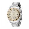 ectq74394_vni_0 jpg - Relógio Masculino Invicta Specialty Rowan 40mm em Aço 49347 -Este incrível relógio Invicta da coleção Specialty oferece um movimento Quartz preciso, com uma incrível caixa de aço. O mostrador exibe uma cor champagne em latão protegido pelo n