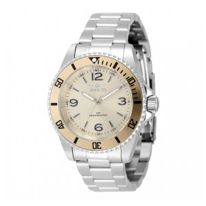 ectq74394_vni_0 jpg - Relógio Masculino Invicta Specialty Rowan 40mm em Aço 49347 -<p>Este incrível relógio Invicta da coleção Specialty oferece um movimento Quartz preciso, com uma incrível caixa de aço. O mostrador exibe uma cor champagne em latão protegido pelo n</p>