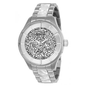 ectq76642_vni_0 jpg - Relógio Feminino Invicta Angel 40mm de Aço Branco 24667 -<p>Este lindo relógio feminino Invicta Angel possui um movimento de quartzo, abrigado por uma deslumbrante caixa de aço. Seu mostrador exibe um metal branco, mostrador de cristal prot</p>