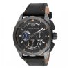 ectq780813_mt_vni_0 jpg - Relógio Masculino TechnoMarine Ocean Nomad 43mm Preto TM318087 -Este relógio chamativo da TechnoMarine da coleção Nomad é movido por um preciso mecanismo de quartzo, com uma caixa cinza e preta. Seu mostrador é decorado por um dial preto de met