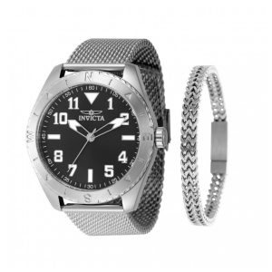 ectq78284_vni_0 jpg - Relógio Masculino Invicta Specialty 45mm, Aço com Pulseira Conjunto 48287 -<p>Aprecie a sofisticação e elegância do Relógio Masculino Invicta Specialty 45mm. Com design moderno, possui mostrador na cor cinza, caixa e pulseira em aço, garantindo durabilidade&</p>