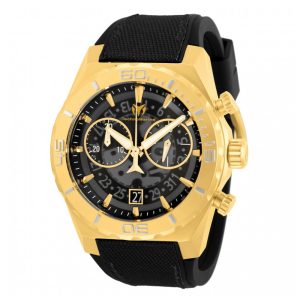 ectq800915_mt_gz_vni_0 jpg - Relógio Masculino TechnoMarine Reef Shark com Movimento Suíço Ronda Z50, 48mm, Preto ZGTM519008 -<p>Deslumbre se com a beleza deste relógio TechnoMarine Shark, equipado com movimento preciso de Quartzo e caixa de aço dourado. Seu mostrador exibe uma combinação de plástico e metal</p>