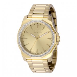 ectq80194_vni_0 jpg - Relógio Masculino Invicta Speedway 42mm Dourado 49108 -<p>Este belo relógio Invicta Speedway possui um movimento preciso de Quartzo, além de uma caixa dourada. Seu mostrador exibe um elegante tom dourado em latão protegido por um cristal&</p>