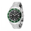 ectq83394_vni_0 jpg - Relógio Masculino Invicta Specialty Rowan 40mm em Aço 49338 -Este belo relógio Invicta Specialty contém um movimento preciso de quartzo, além de uma caixa de aço. Seu mostrador exibe um dial preto em latão protegido por um cristal mineral al