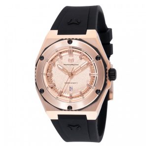 ectq840614_mt_vni_0 jpg - Relógio Feminino TechnoMarine Coral Coral Legacy 36mm, Preto TM416048 -<p>Deslumbre se com a beleza deste relógio feminino TechnoMarine Coral Legacy, equipado com movimento de quartzo preciso e elegante caixa preta e rose gold. Seu mostrador exibe um tom</p>