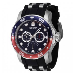 ectq86964_vni_0 jpg - Relógio Masculino Invicta Pro Diver 48mm Preto em Aço 46968 -<p>Desfrute da precisão e elegância com o relógio masculino Invicta Pro Diver. Equipado com um movimento quartzo preciso e caixa em aço, este belo relógio apresenta mostrador azul em&</p>