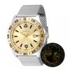 ectq94384_vni_0 jpg - Relógio Masculino Invicta Coalition Forces VulcanX 45mm, Aço 48349 -Apresentamos o relógio masculino Invicta Coalition Forces VulcanX, um modelo robusto e elegante que une design arrojado e funcionalidades premium. O mostrador em tom dourado reflet