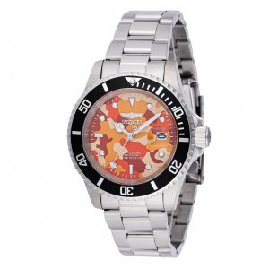 ectq96584_vni_0 jpg - Relógio Masculino Invicta Pro Diver 40mm em Aço 48569 -<p>Este incrível relógio Invicta da coleção Pro Diver oferece um movimento Quartz preciso, em uma impressionante caixa de aço. O mostrador exibe um visual de camuflagem em laranja, pr</p>