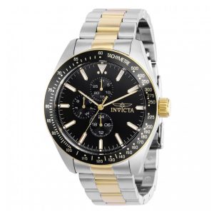 ectq96983_vni_0 jpg - Relógio Masculino Invicta Aviator Storm 45mm em Aço com Detalhes Dourados Modelo 38969 -<p>Desperte a sua paixão por aviação com o relógio Invicta Aviator Storm de 45mm. Com design arrojado, este relógio masculino combina a robustez do aço com detalhes em dourado, confer</p>