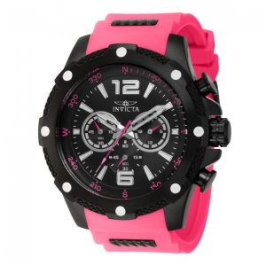 Relógio Masculino Analógico de Quartzo 50mm, Invicta IForce 43000, Rosa