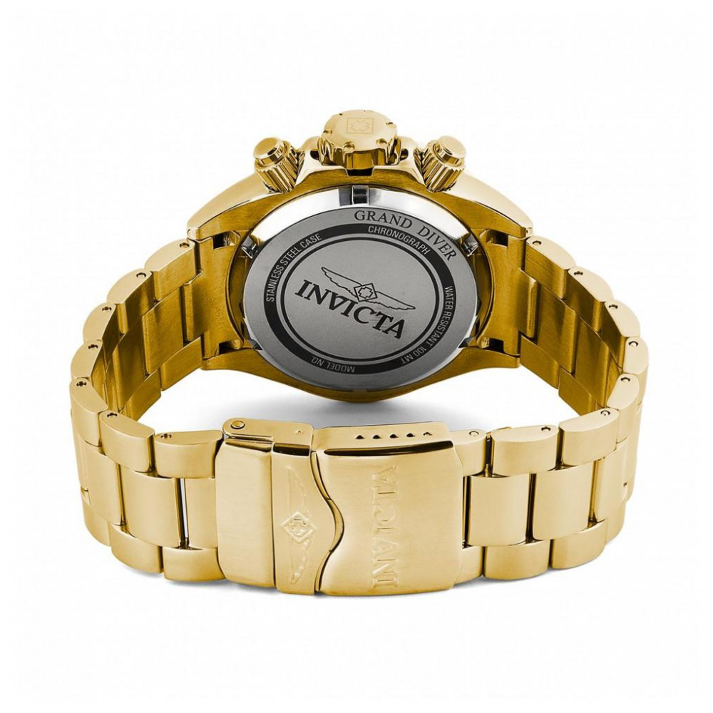 Relógio Masculino Invicta Grand Diver 52mm Dourado 48590