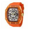 Relógio Masculino Invicta Racing Cyclone 48,5mm, Laranja 48711