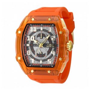 Relógio Masculino Invicta Racing Cyclone 48,5mm, Laranja 48711