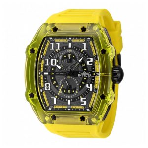 Relógio Masculino Invicta Racing Cyclone 48,5mm Amarelo 48721