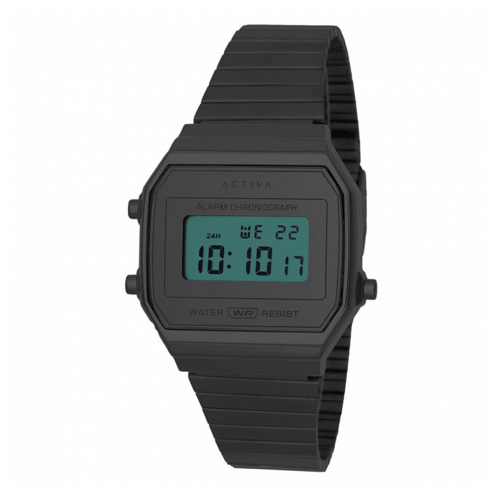 Relógio Masculino Digital Vintage Invicta Activa 39mm em Aço ACWV002