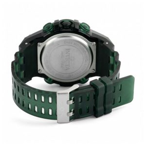 Relógio Masculino Digital Invicta Racing 52mm Transparente Verde 49042