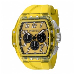Relógio Masculino Invicta S1 Rally Anatomic 47mm Amarelo 45482