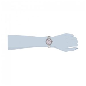 Relógio Feminino Wildflower com Mostrador Madrepérola, Invicta 28823, Prata