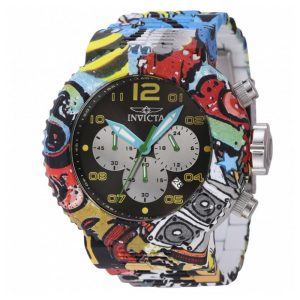 Relógio Masculino Invicta Pro Diver 52mm com Banho de Aqua, Caixa de Aço ZG43233