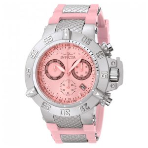 Relgio masculino Subaqua Noma III Swiss Ronda Z60 FE Calibre 50mm. Rosa. Ao 1383, Invicta