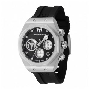 Relógio Unissex TechnoMarine Reef Sun 40mm Preto TM523004