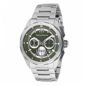Relógio TechnoMarine Ocean Nomad Masculino 43mm, Aço TM318104