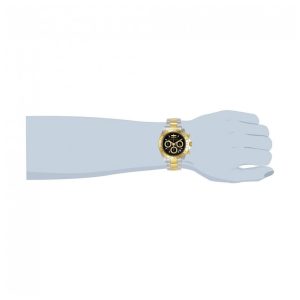 Relgio Masculino Invicta Speedway em Ao e Ouro 9224 39,5mm